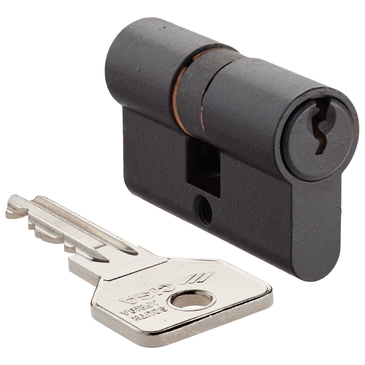 black double cylinder cisa