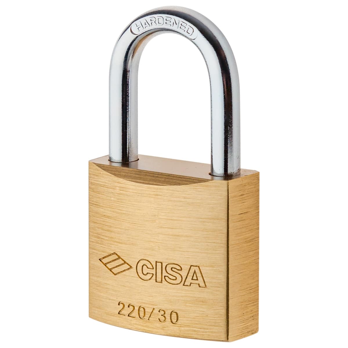 PADLOCK LONG SHACKLE SOL BRS 30MM