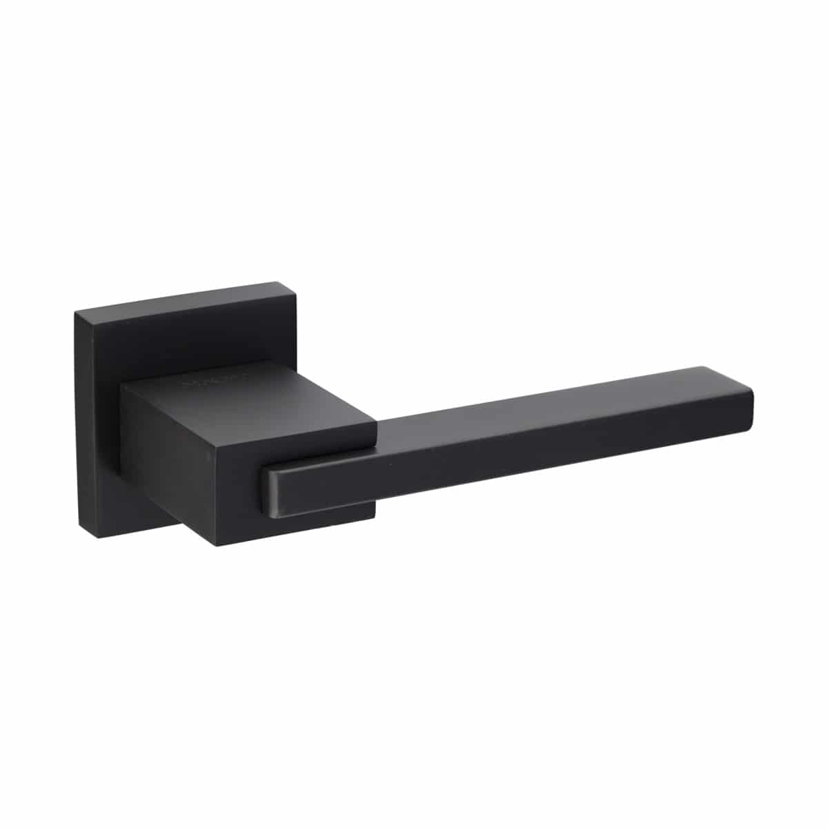 black lever handle on square rose handles inc