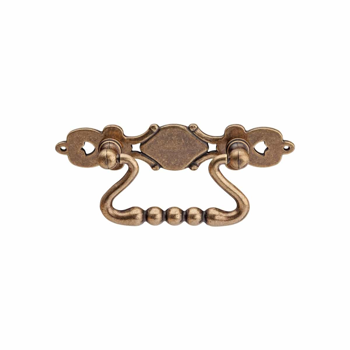 antique brass cabinet drop handle handles inc