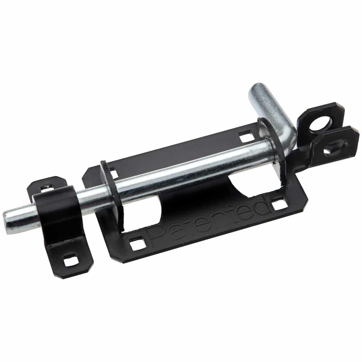 PAD BOLT BLACK LOCKABLE 180mm STRAIGHT