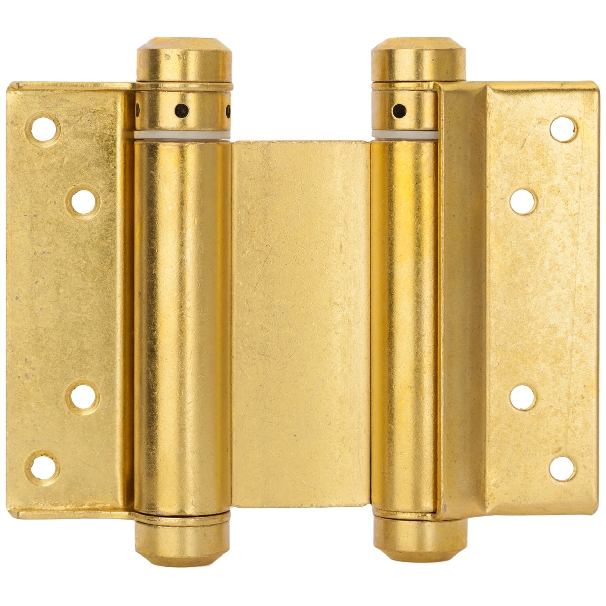 DOUBLE ACTION SPRING HINGE 100mm BRS