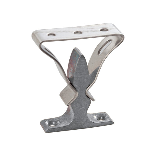 HEAVY DUTY SPRING CLIP SATIN CHROME
