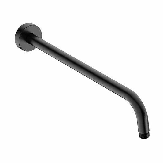 SHOWER ARM 90 DEG -MBLK 400MM