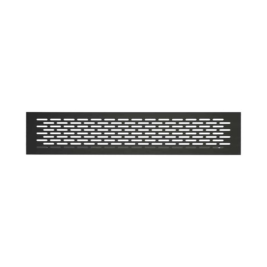 VENT 400 X 80MM ALU BLK