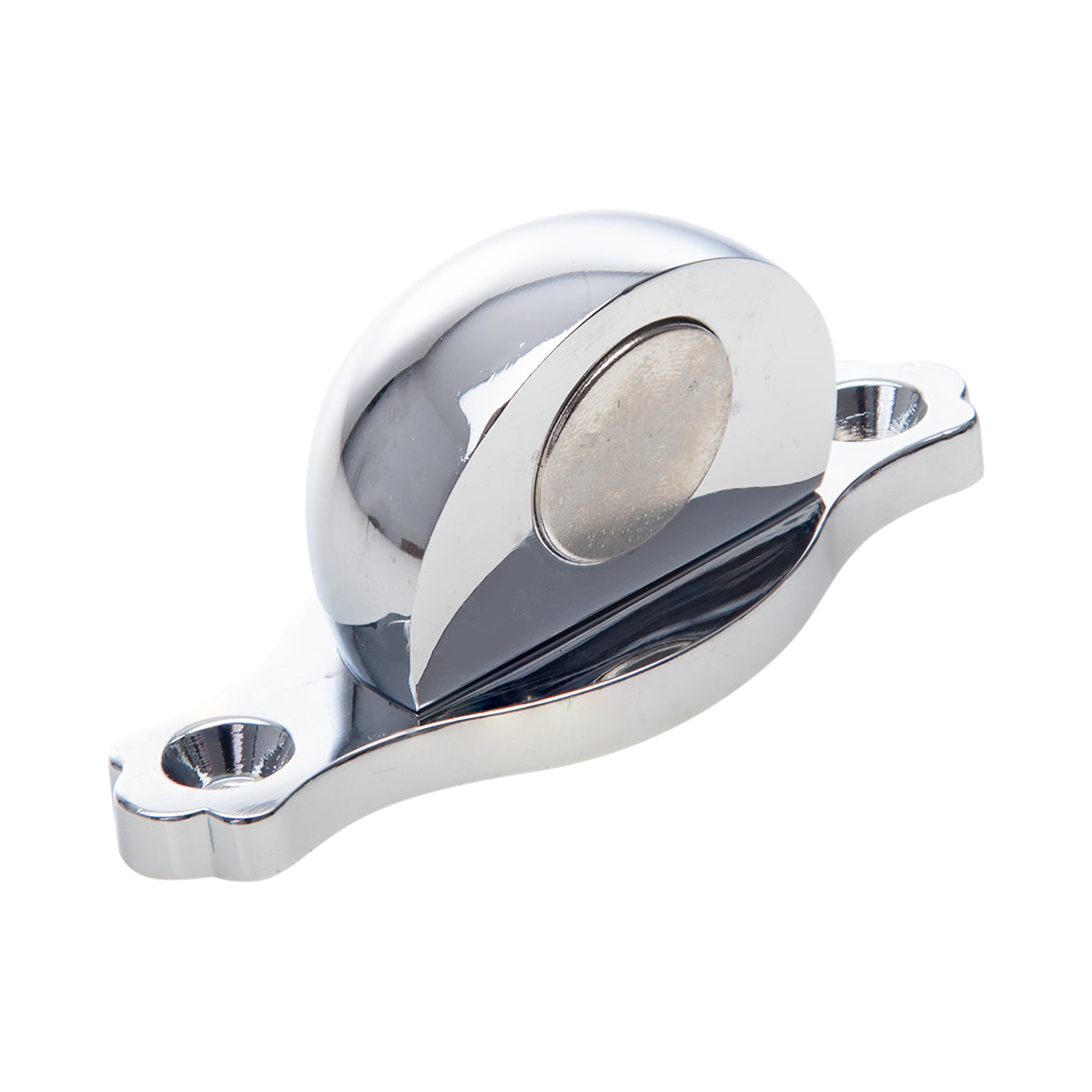 FLOOR MOUNTED MAGNETIC DOORSTOP CHROME