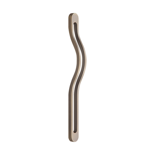 PULL HANDLE SATIN NICKEL 420 x 450mm