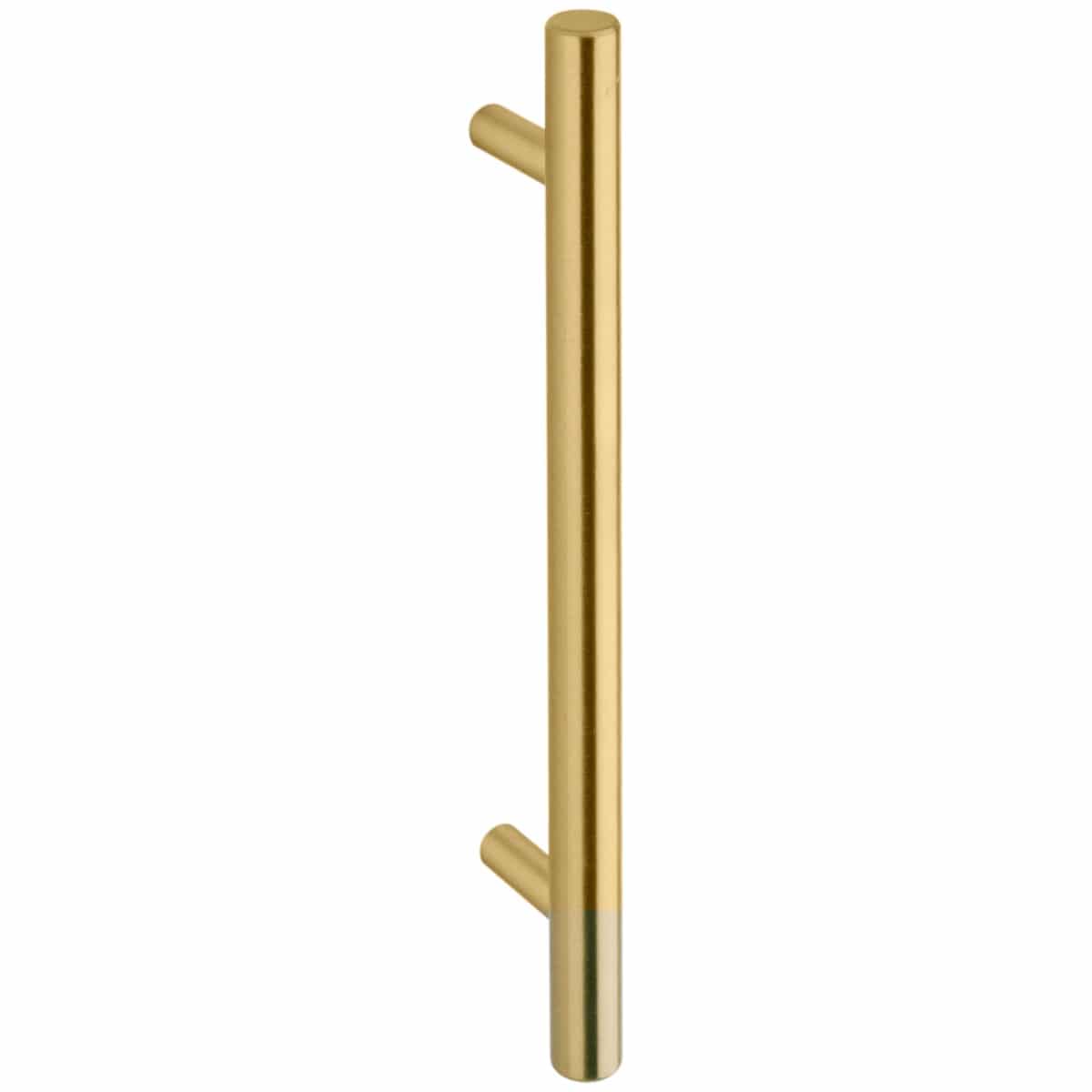 satin brass t handle handles inc