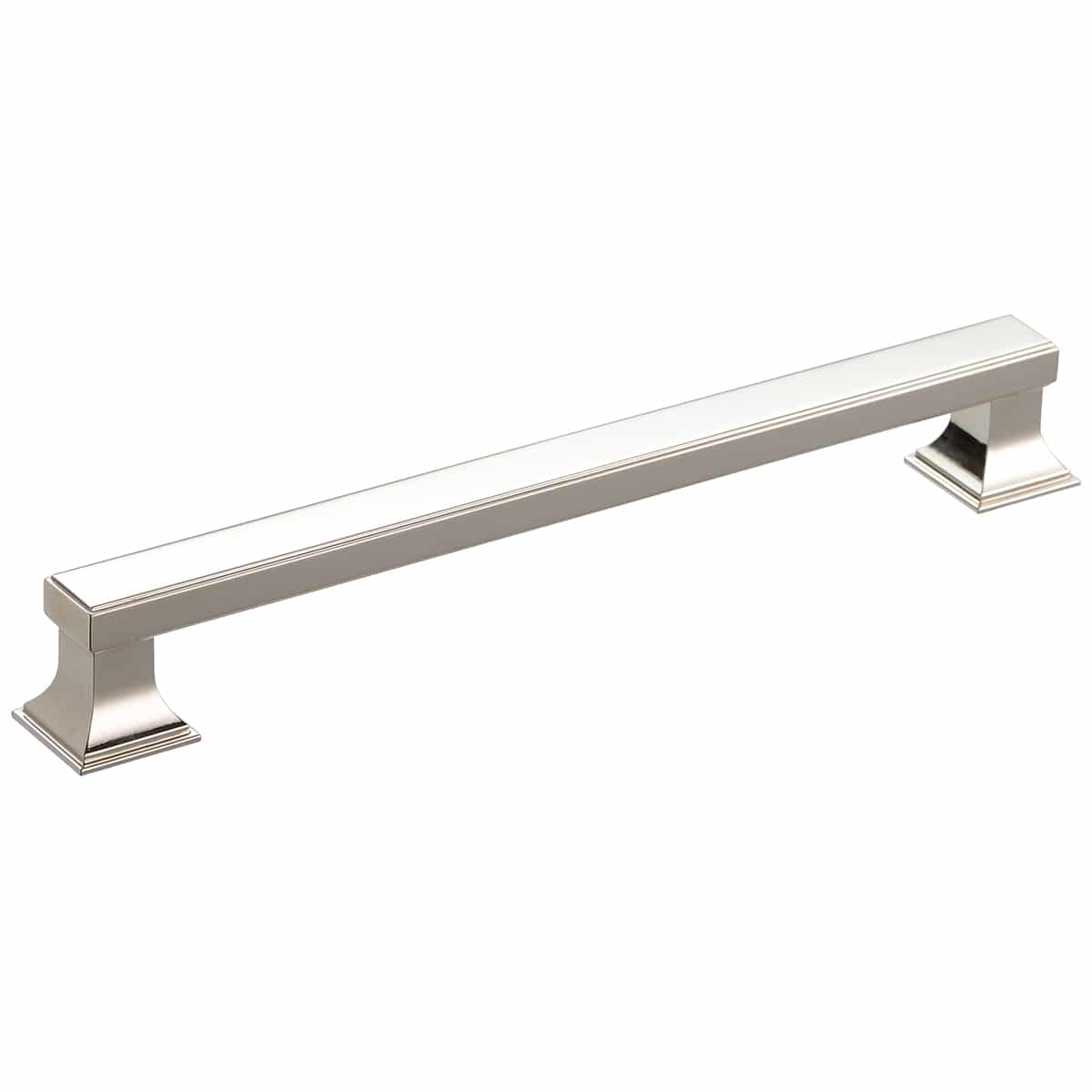 Polished nickel traditional cabinet handle Handles Inc