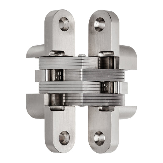 CONCEALED HINGE 25x117mm SATIN NICKEL