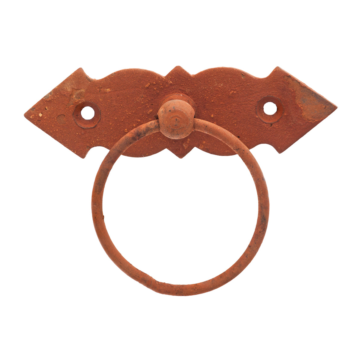 DROP RING SIDEWAYS PLATE RUST