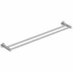 DOUBLE TOWEL RAIL  BRUSHED