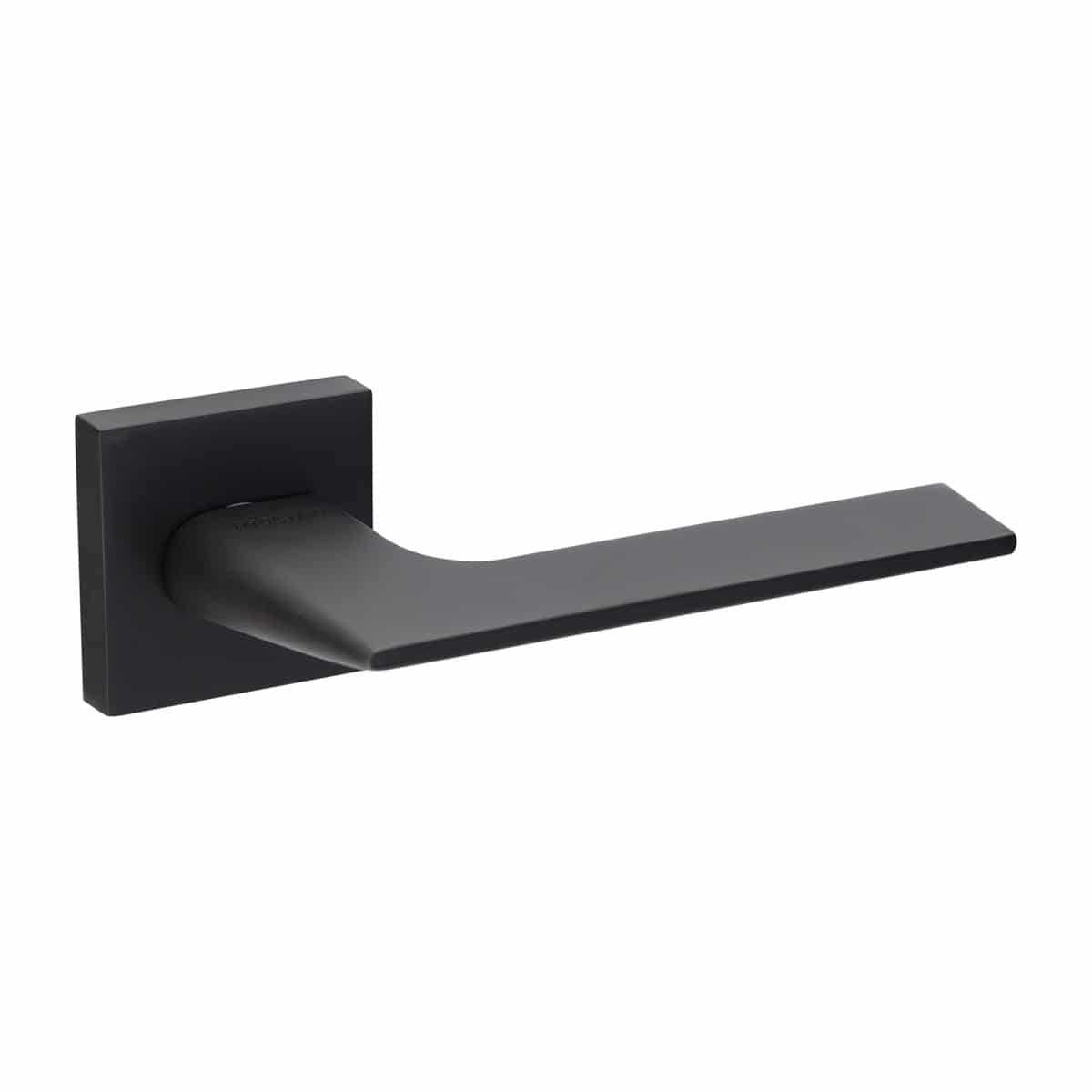black lever handle on square rose handles inc
