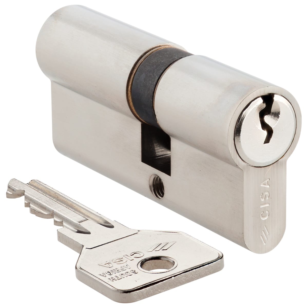 nickel offset double cylinder cisa