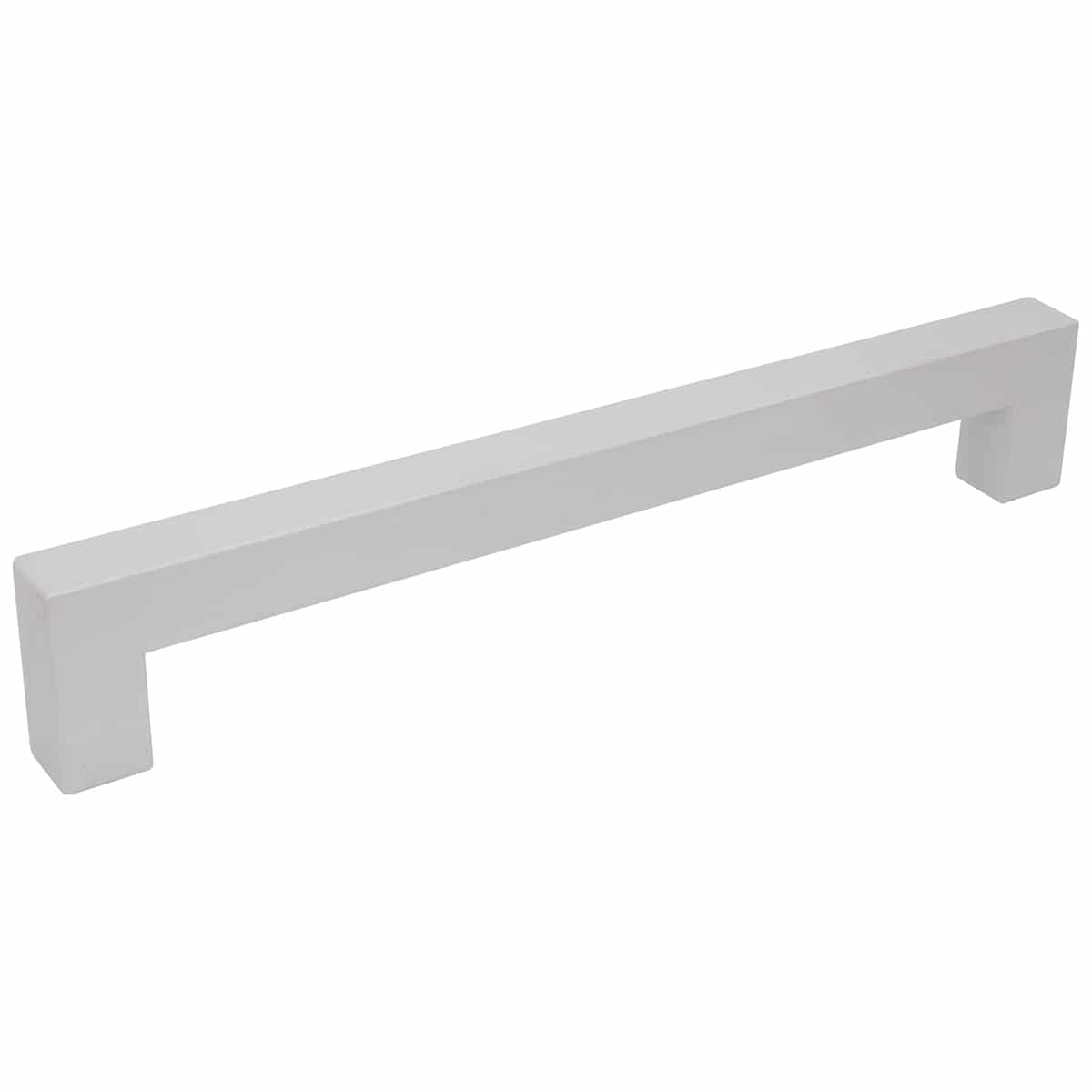 Natural anodised square contemporary cabinet handle Handles Inc