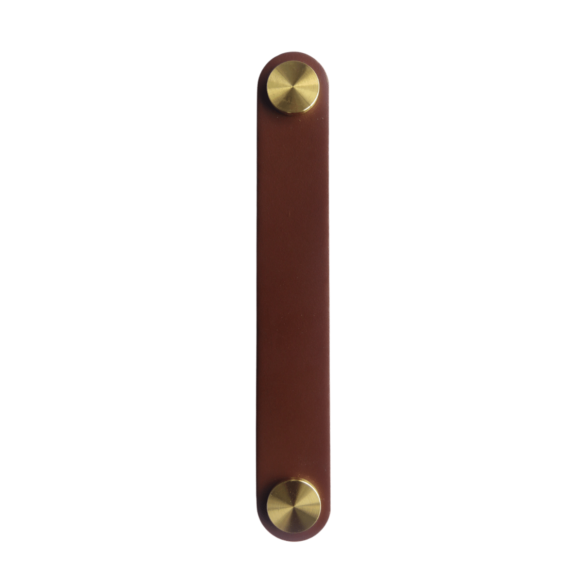 LEATHER PULL HANDLE 128MM TAN