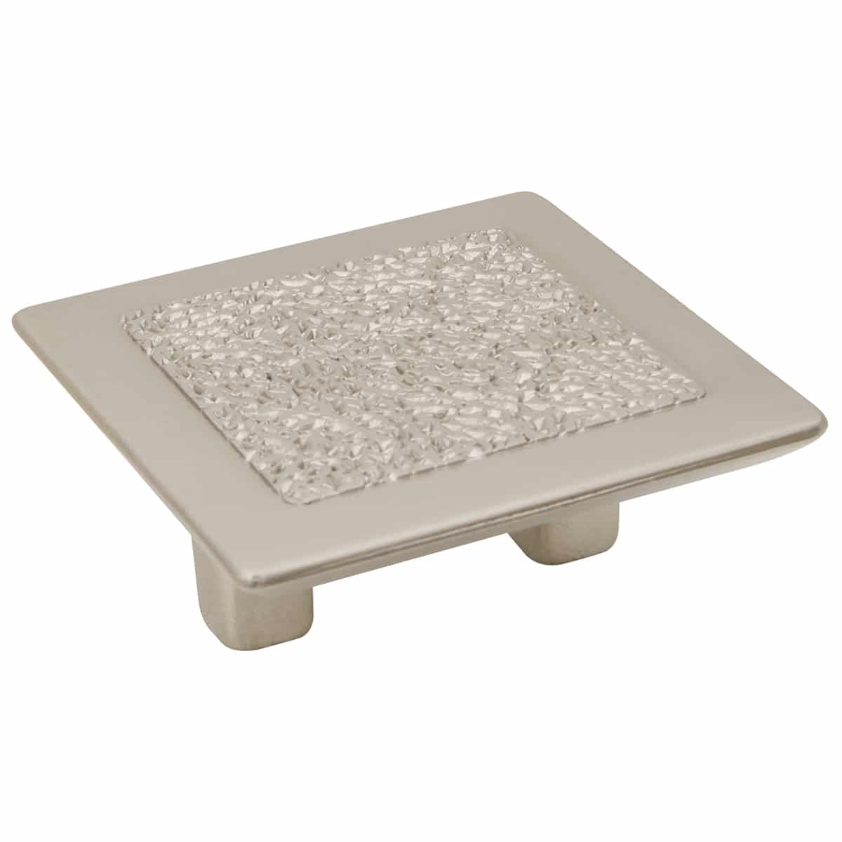 DIAMOND KNOB SATIN NICKEL 32MM