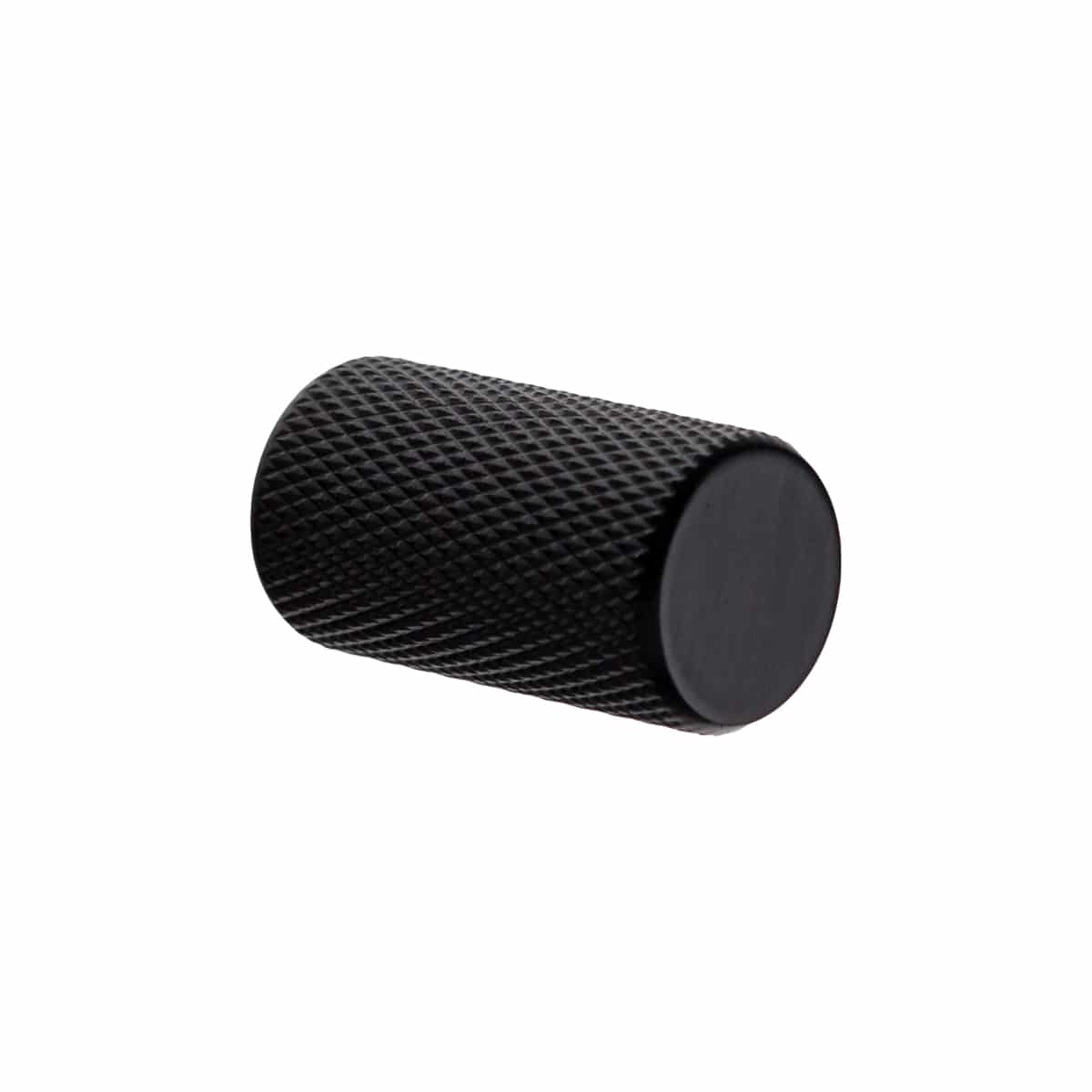 KNURLED KNOB BLACK 14MM