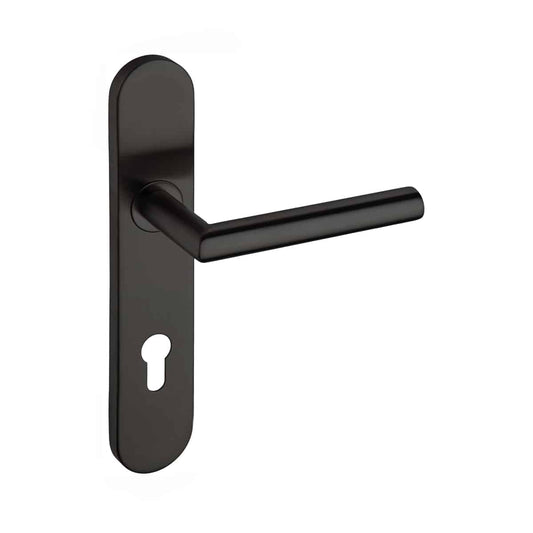 AROGAN LEVER ON OVAL PLATE 61 CYL BLACK