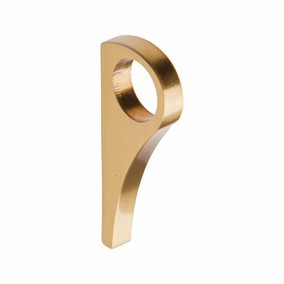 PINTEREST PULL SATIN BRASS 62mm X 7mm
