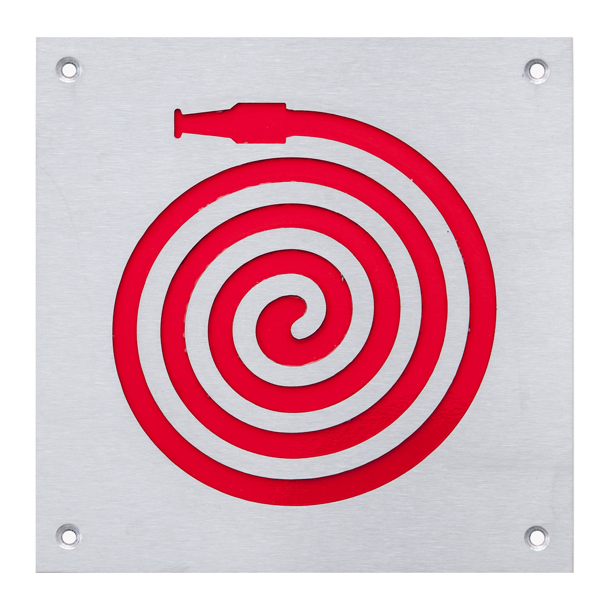 FIRE HOSE REEL 150x150x3mm NAA PLATE