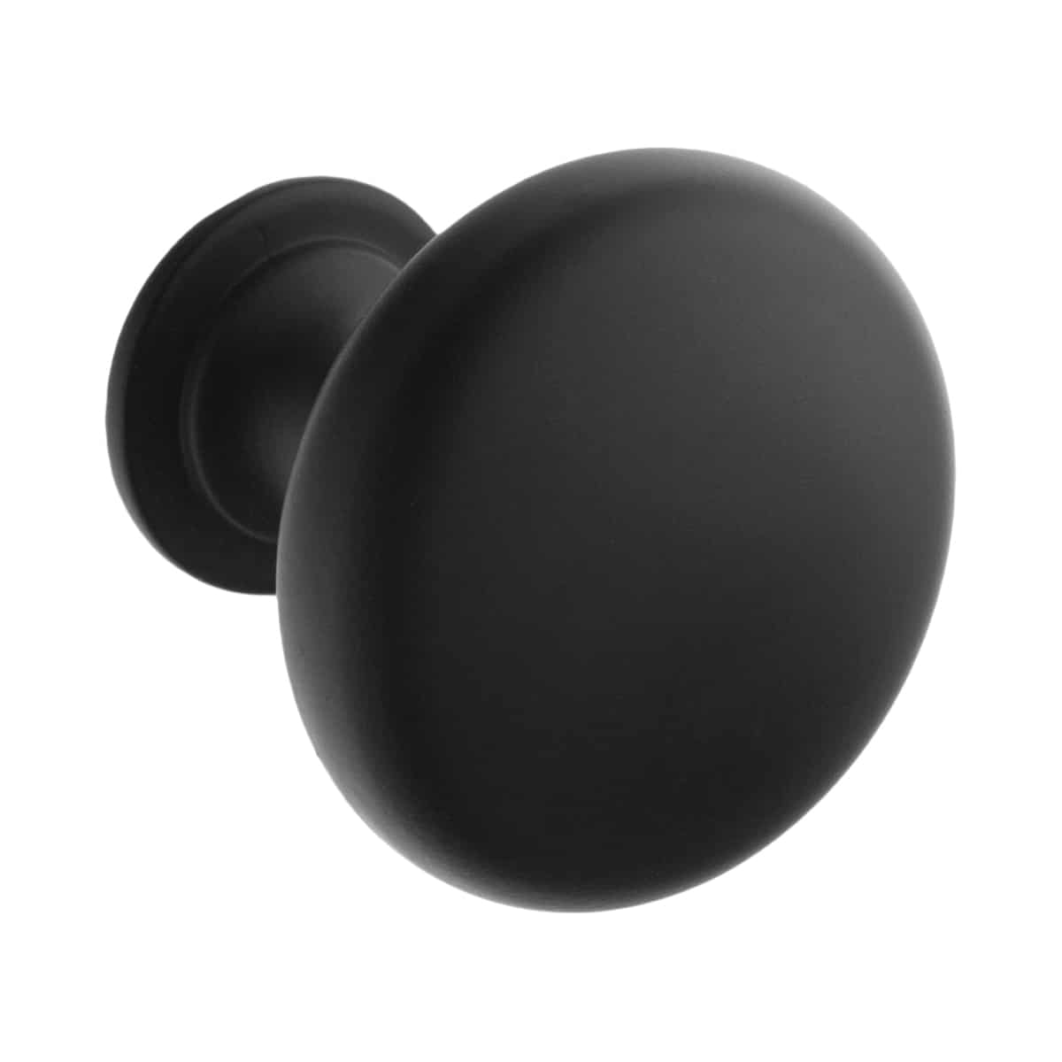 KNOB BLACK 30X35