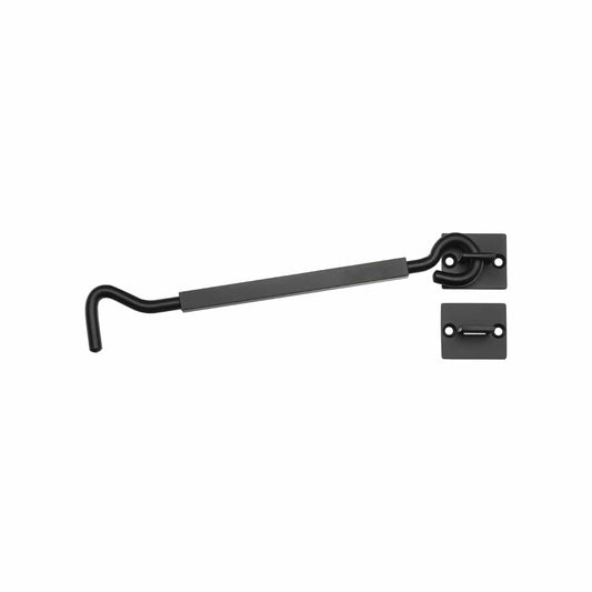 CABIN HOOK 200mm SQUARE BLACK SS