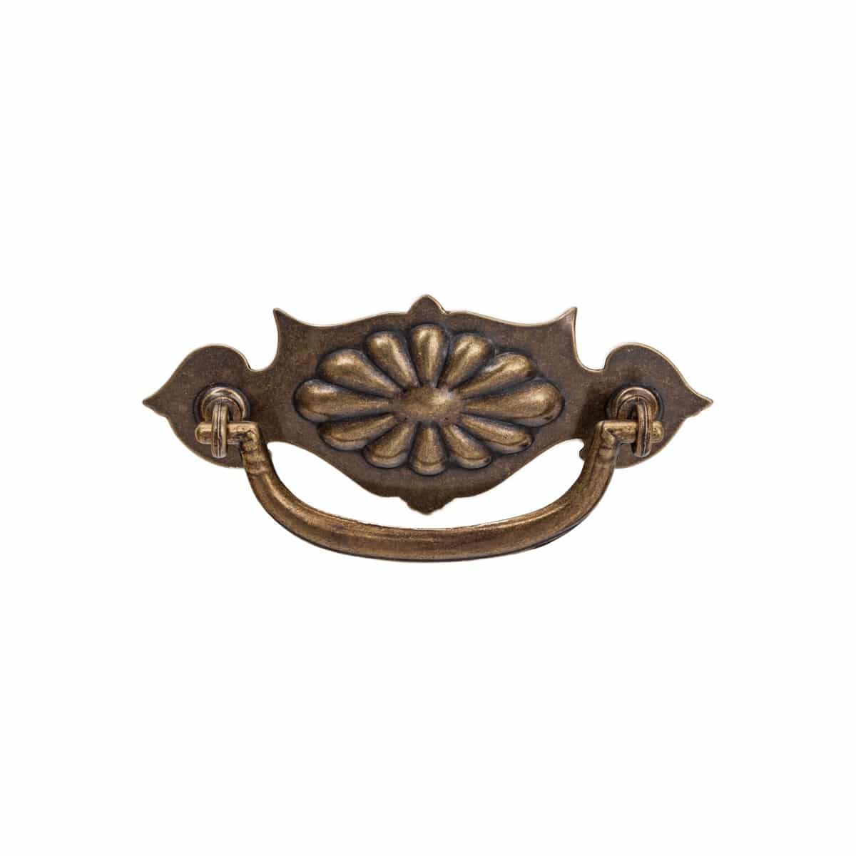 antique brass cabinet drop handle handles inc