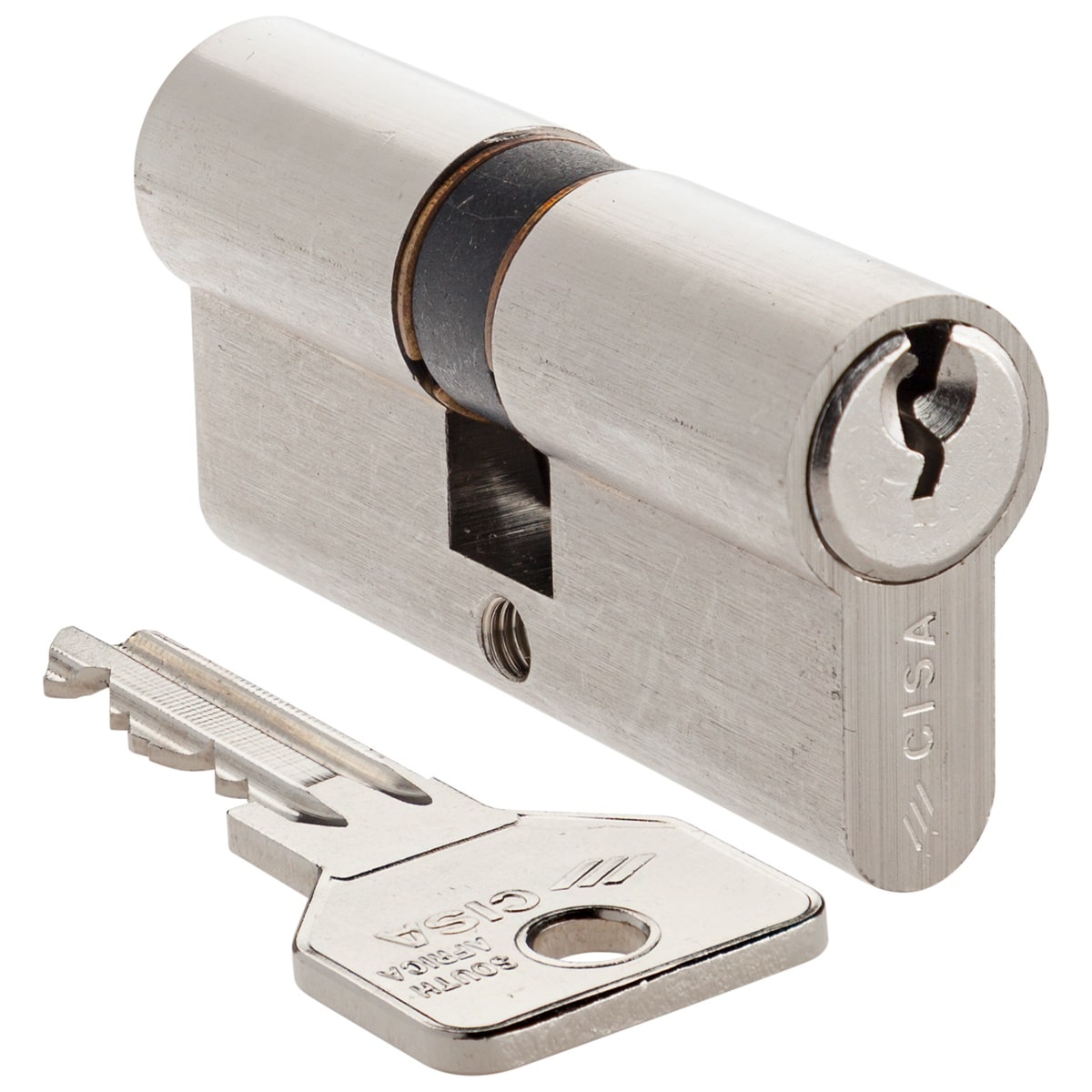 nickel double cylinder cisa