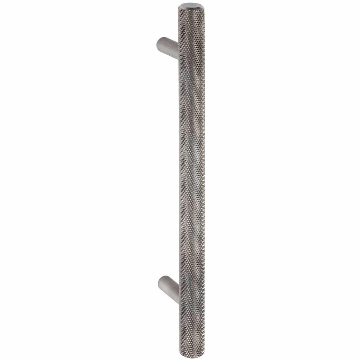 brushed stainles steel knurled cabinet T handle handles inc