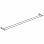 DOUBLE TOWEL RAIL BRUSHED