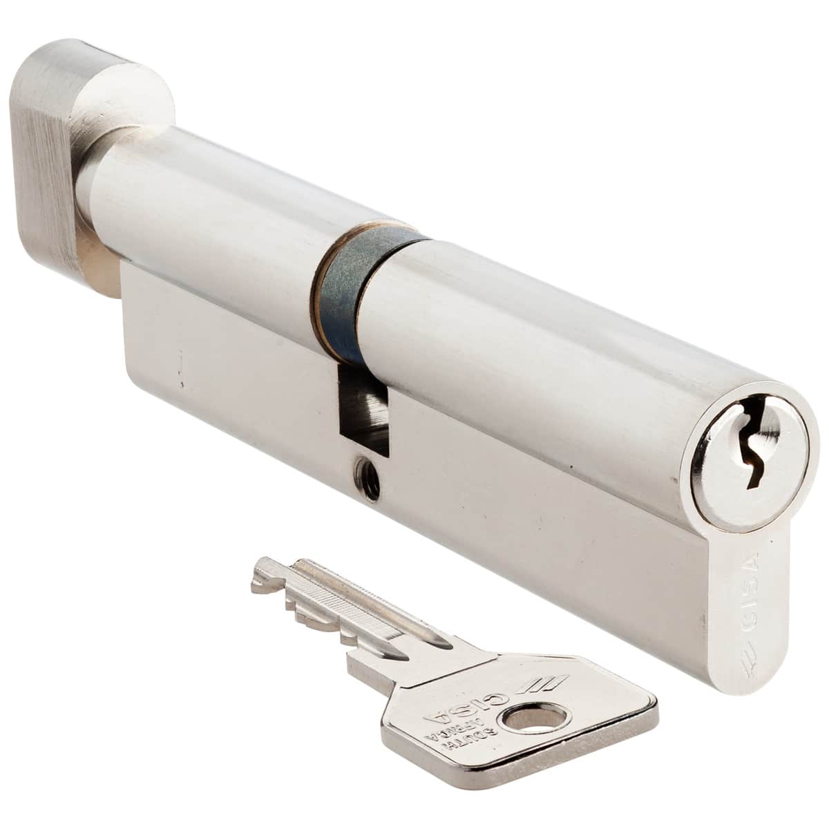 nickel offset knob cylinder cisa