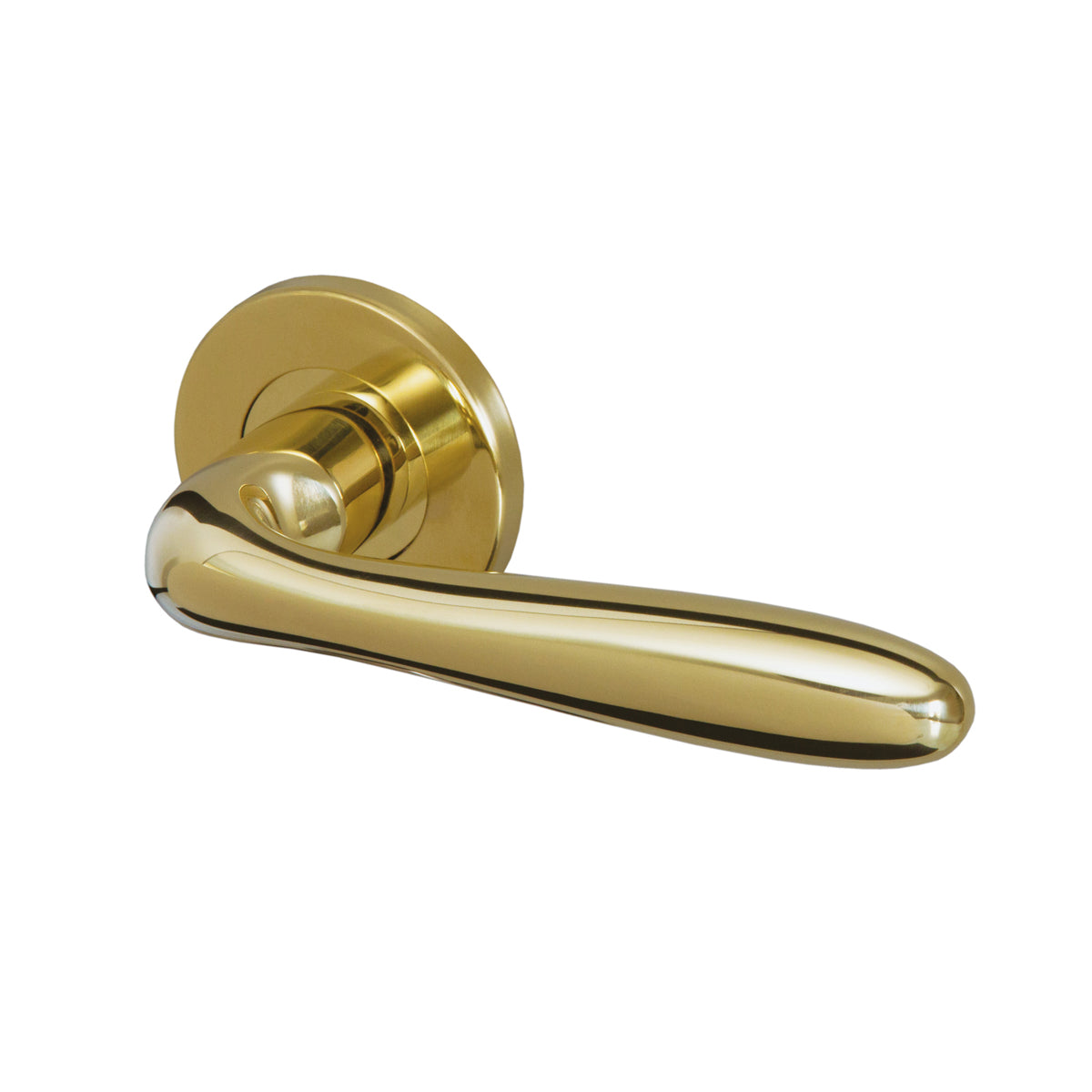 LEVER HANDLE ON ROSE PVD INC ESC