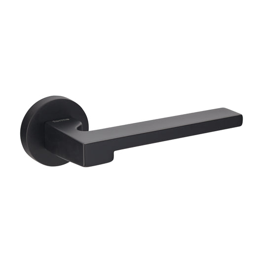 LEVER HANDLE RND ROSE BLACK