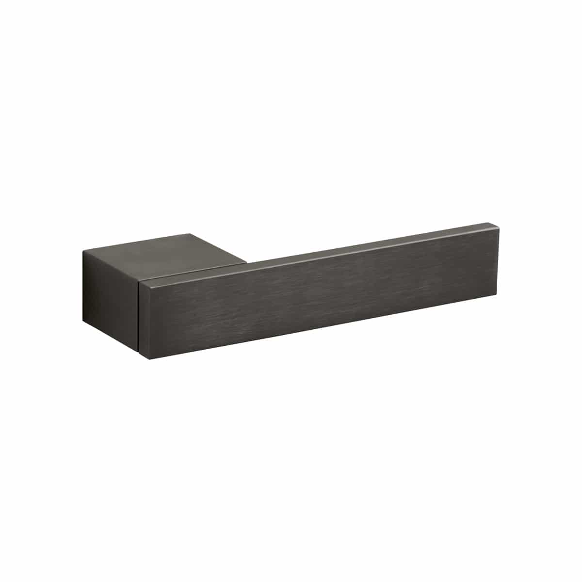 super anthracite lever hanel on square rose olivari