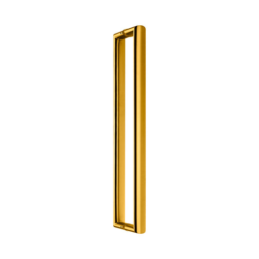 OVAL MITRED 40x20x600mm SATIN BRASS CTC 580MM