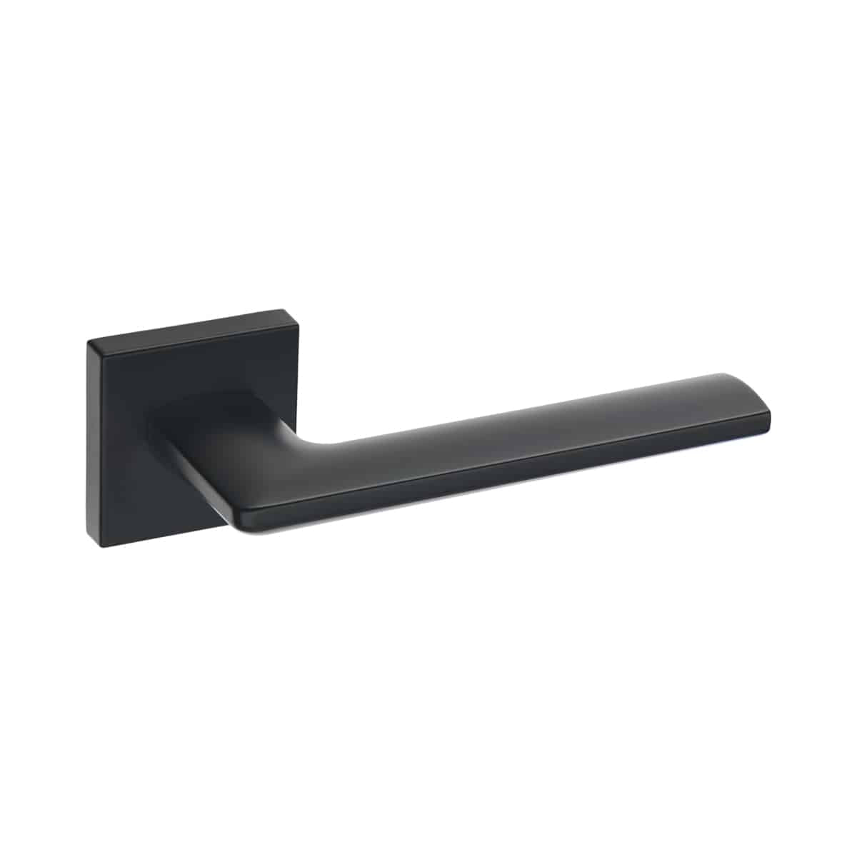 LINEAR DOOR HANDLE MATT BLACK SQUARE ROSE