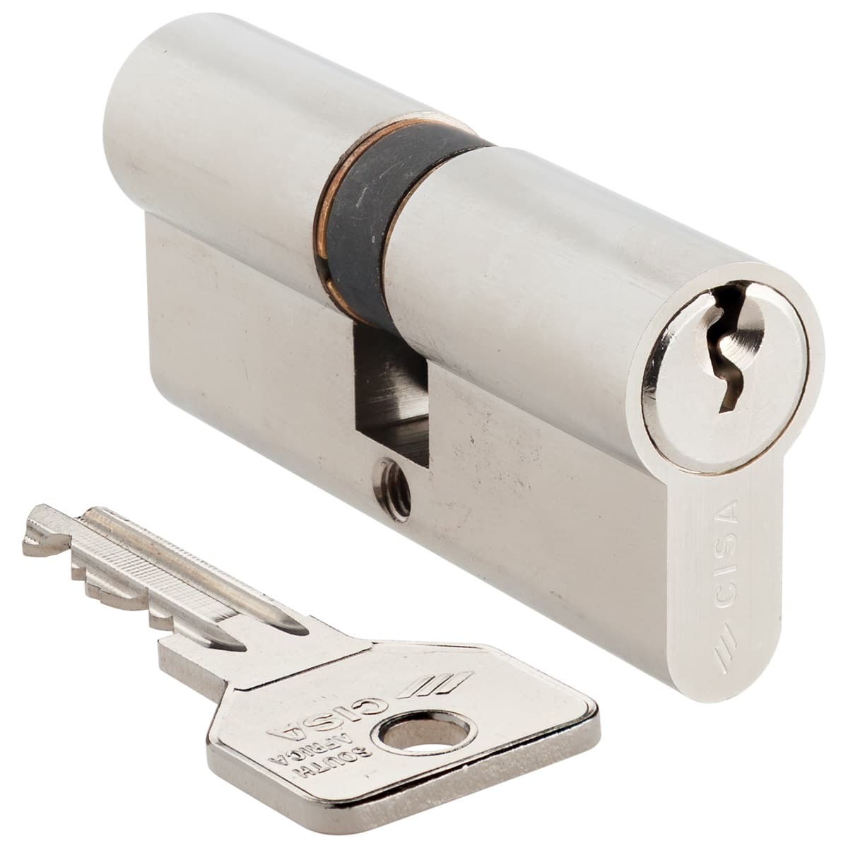 nickel double cylinder cisa