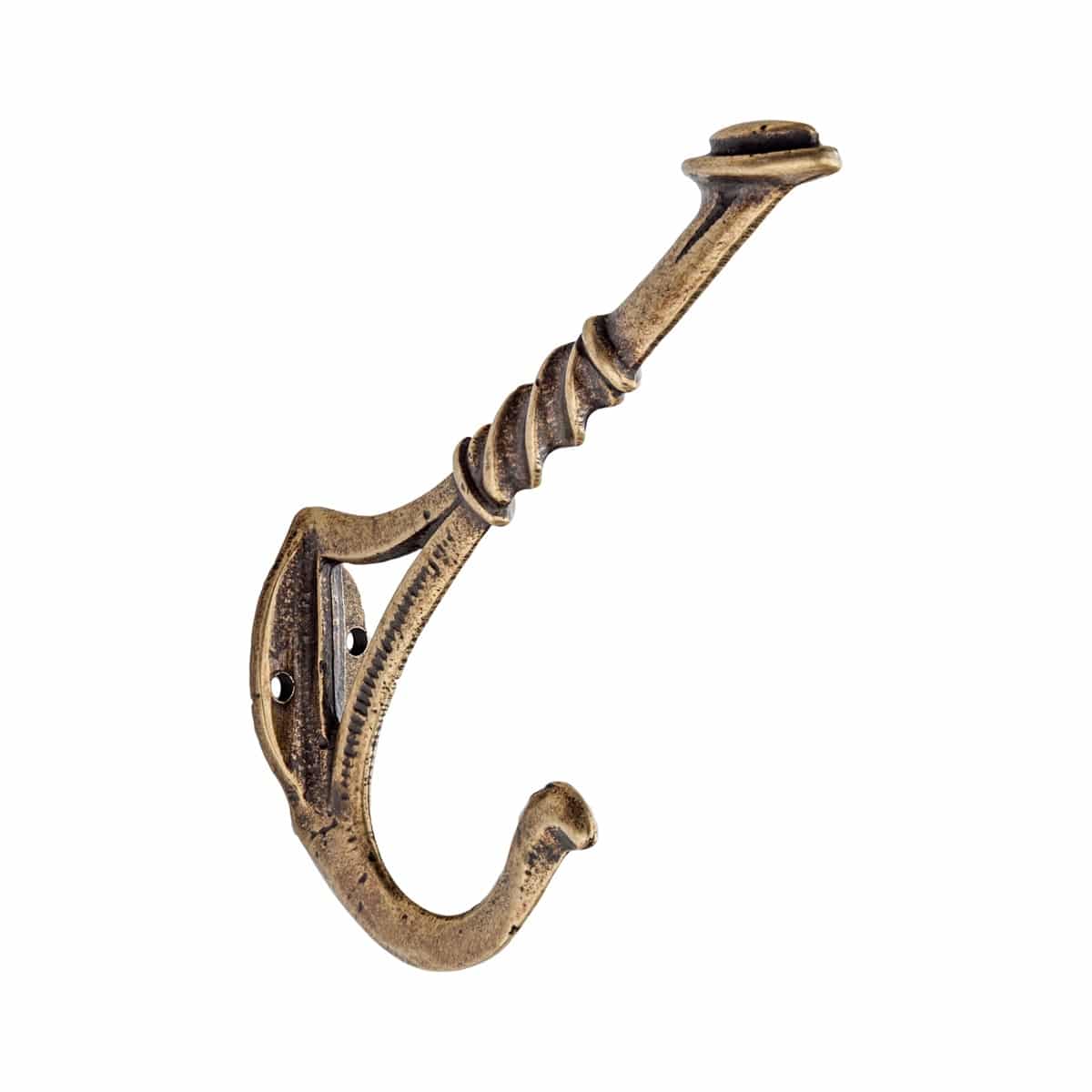 antique brass hat and coat hook handles inc