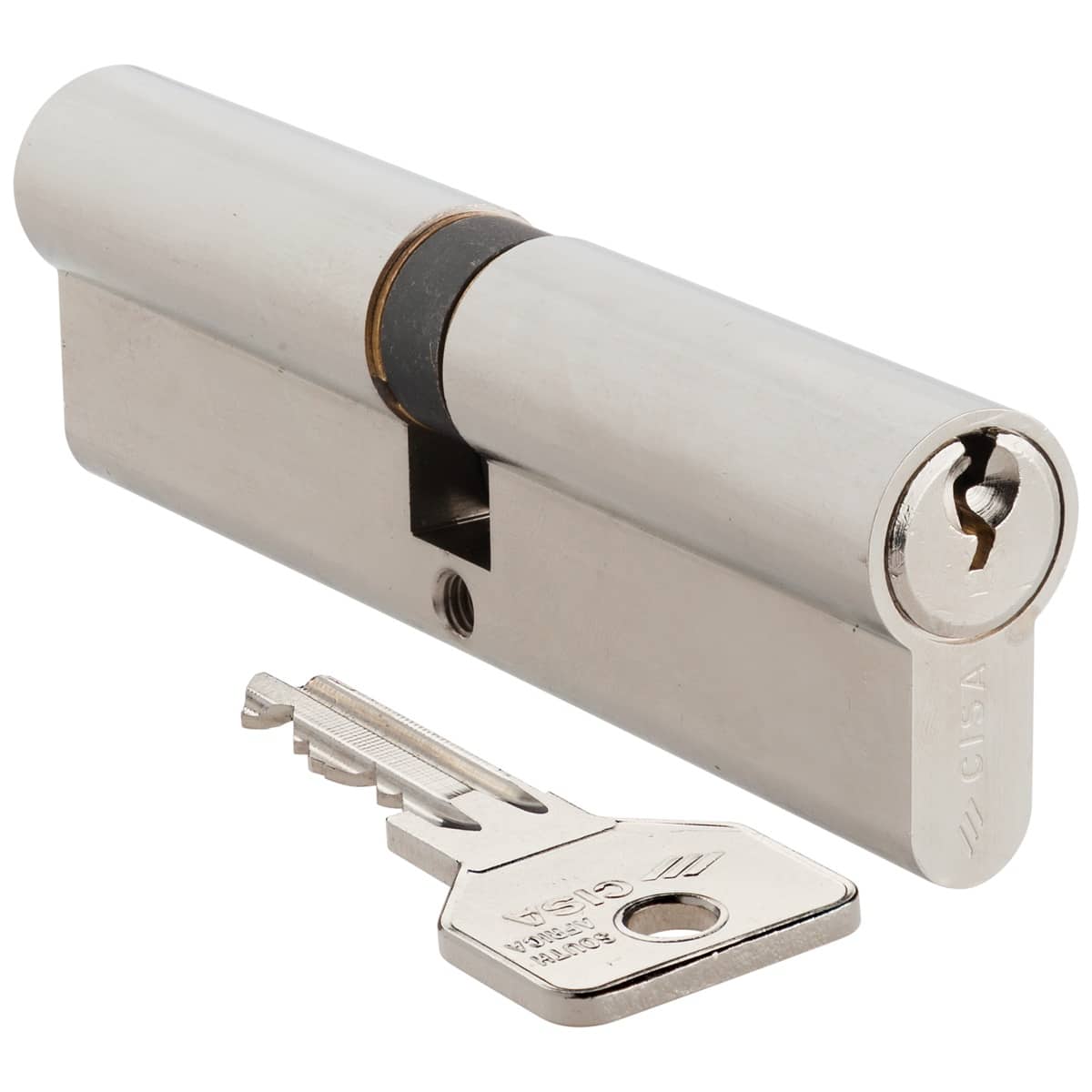 nickel double cylinder cisa