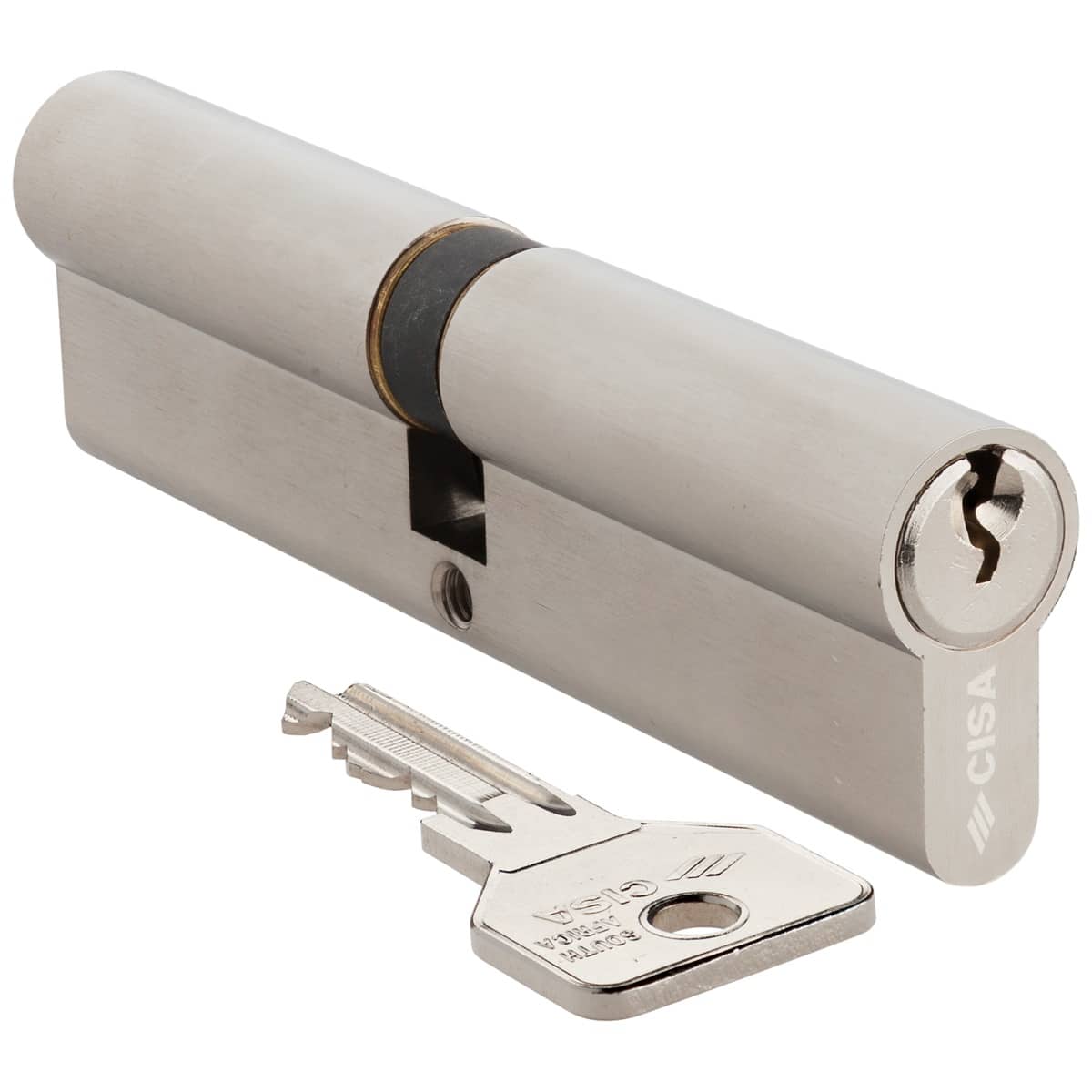 nickel double cylinder cisa