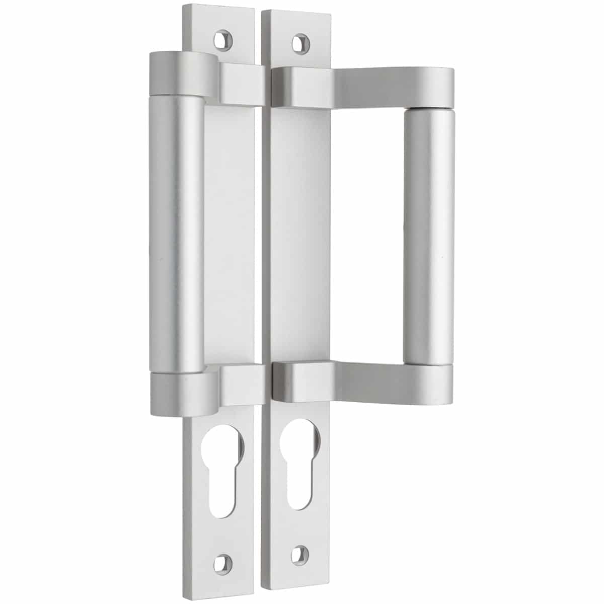 natural anodised offset pull handle handles inc