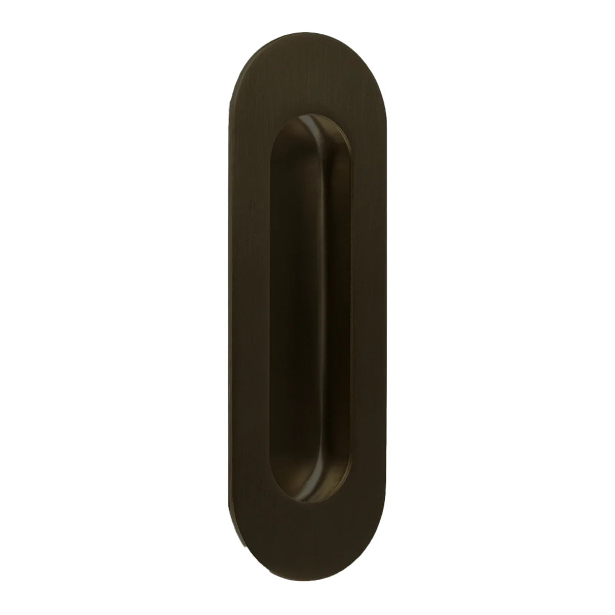 FLUSH PULL RND EDGE 120×40 BLK