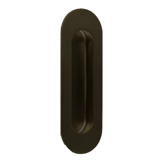 FLUSH PULL RND EDGE 120×40 BLK