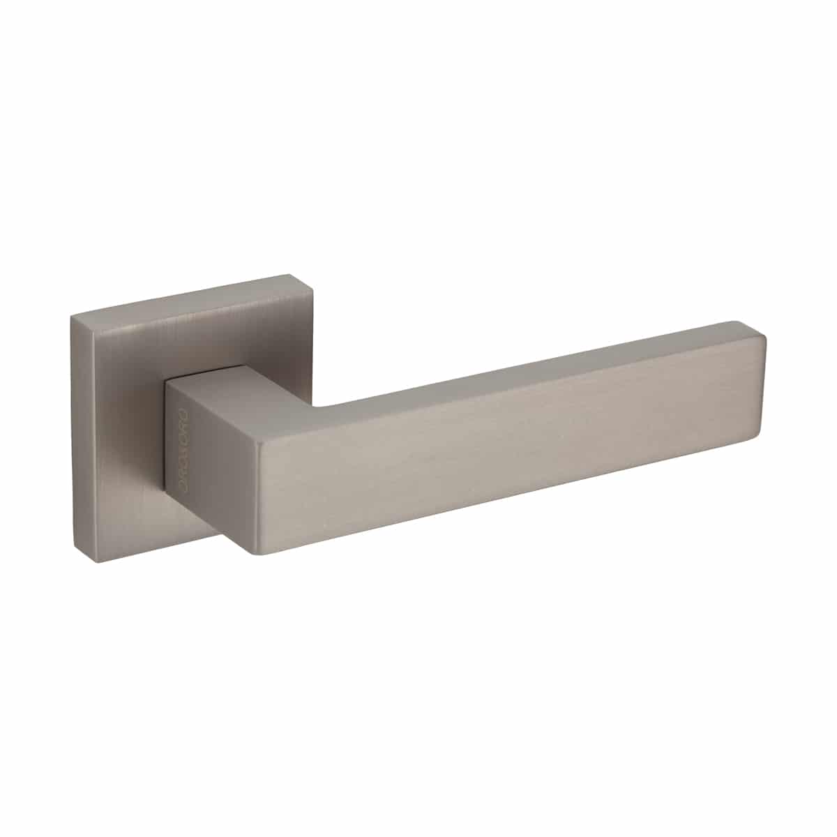 QUATRO LEVER SQ ROSE SATIN NICKEL