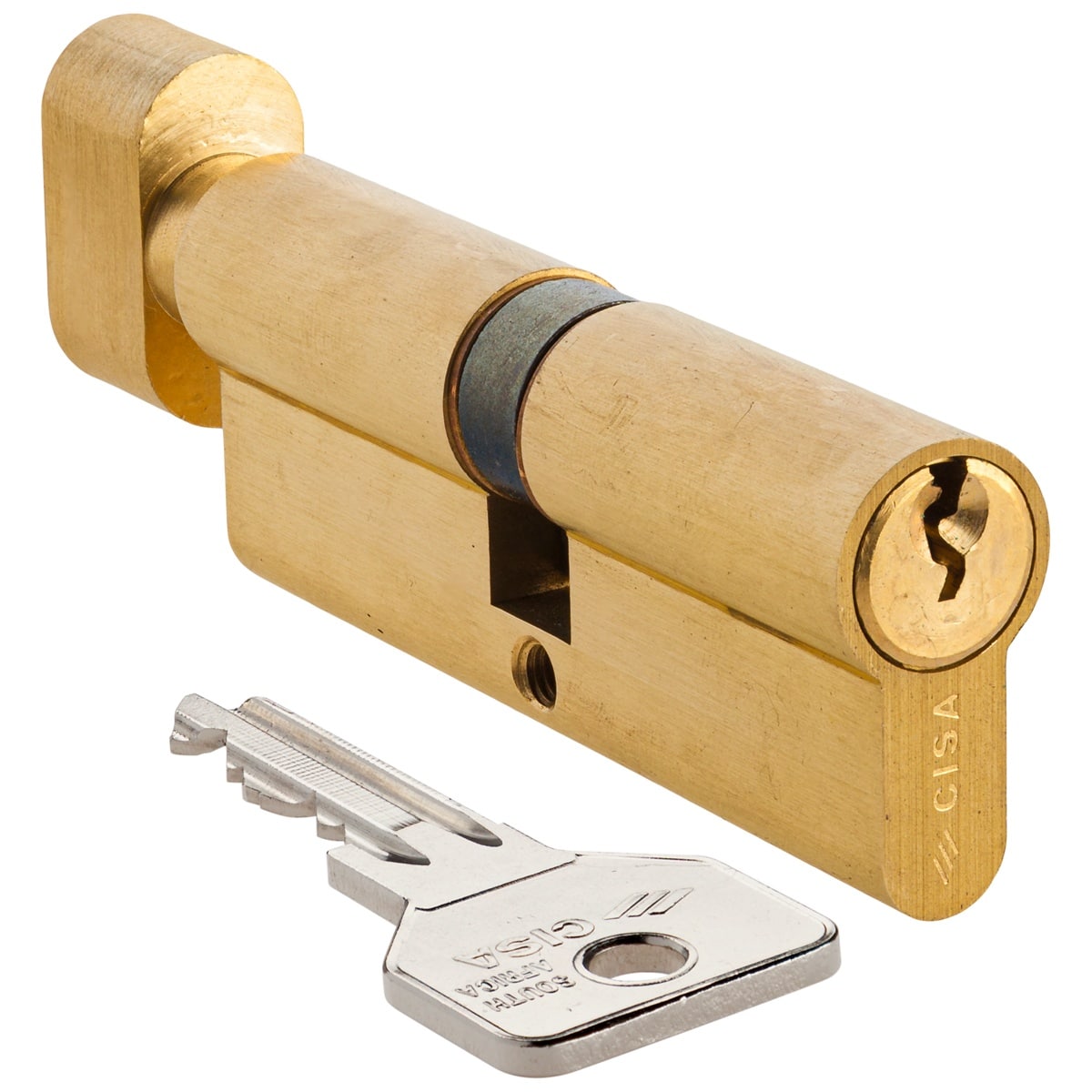 brass knob cylinder cisa