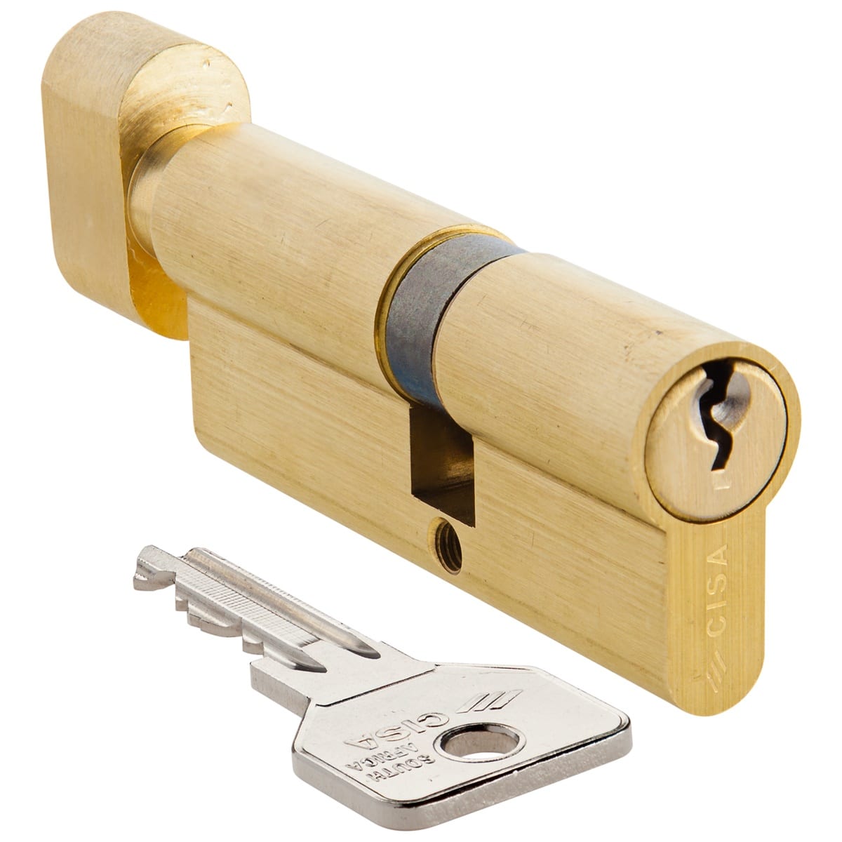 brass knob cylinder cisa