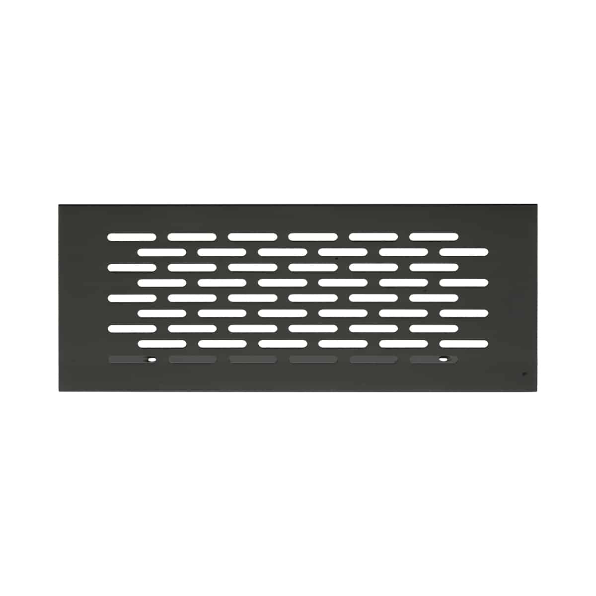VENT 200 X 80MM ALU BLK