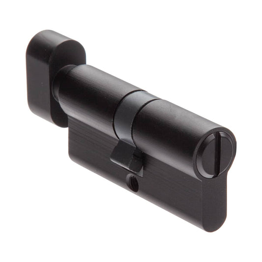 TOILET KNOB CYLINDER BLACK