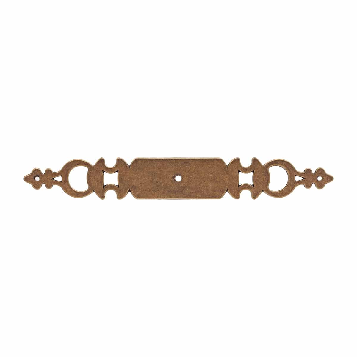 antique brass cabinet backplate handles inc